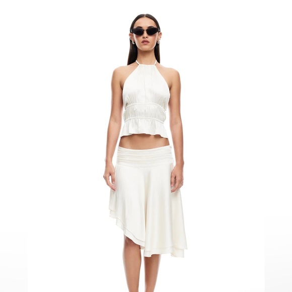 Lioness LEGACY MIDI SKIRT | IVORY B18 - Picture 4 of 8